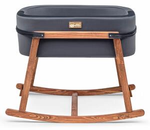 Hanah Home Bölcső BlackOak Hier - Fekete, Tölgy