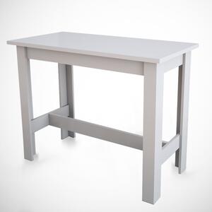 Hanah Home Barra Étkezőasztal – fényes fehér