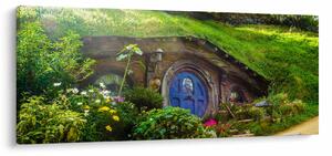 Kép - Hobbitfalva (120x50 cm)