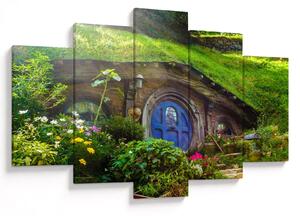 Kép - Hobbitfalva (150x105 cm)