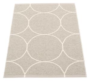 Krémszínű kültéri-beltéri szőnyeg 70x100 cm Boo Linen – Pappelina