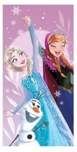 Mikroszálas gyerek fürdőlepedő 70x140 cm Frozen – Jerry Fabrics
