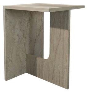 Hanah Home Side Table Travertine Terni - Travertine