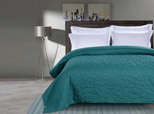 STONE türkiz ágytakaró mintával 220x240 cm