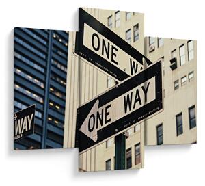 Kép - New York ONE WAY (90x60 cm)