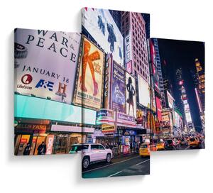Kép - New York Theater District (90x60 cm)