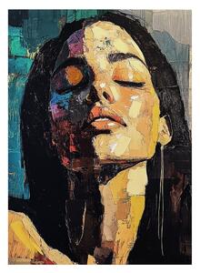 Kép kézzel festett részletekkel 70x100 cm Vivian – Styler
