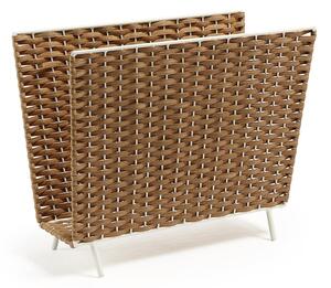 Műrattan újságtartó állvány Shibori – Kave Home
