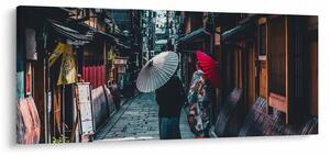 Kép - Séta Tokión (120x50 cm)