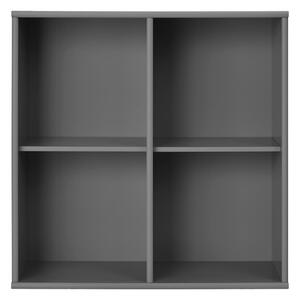 Antracitszürke függő könyvespolc 70x70 cm Mistral – Hammel Furniture