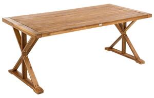 Kerti asztal CALABRITTO 90 cm 180 cm Akácfa Barna