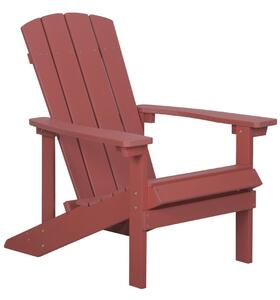 Kerti szék ADIRONDACK Piros
