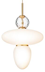 Függőlámpa Nuura Aps, Rizzatto 43, dimmable, Fehér, Nappali, Üveg, Dizájn
