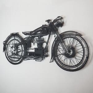 Wallity Dekoratív Fém Fali Kiegészítő Fekete Cafe Racer - APT222LS