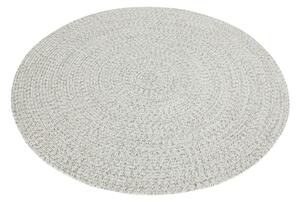 Fehér-bézs kerek kültéri szőnyeg ø 150 cm - NORTHRUGS