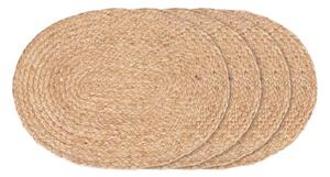Juta tányéralátét szett 4 db-os 35x45 cm Bombay – House Nordic