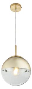 Varus - Függeszték lámpa, arany dekor;1xE27; átm:20cm - Globo-15855