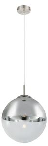 Varus - Függeszték lámpa, króm dekor; 1xE27; átm:30cm - Globo-15853