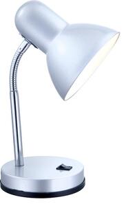 BASIC asztali lámpa, ezüst szürke, króm - GLOBO 2487