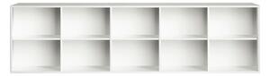 Fehér függő könyvespolc 220x61 cm Mistral – Hammel Furniture