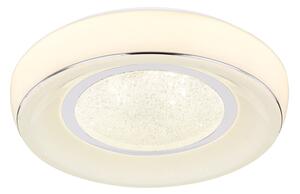 MICKEY - Távirányítóval szabályozható LED mennyezeti lámpa; 1300lm, átm:39cm - Globo-483110-18