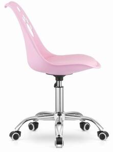 Rózsaszín irodai szék skandináv stílusban PAW Basic