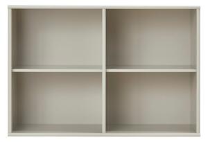 Bézs függő könyvespolc 89x61 cm Mistral – Hammel Furniture