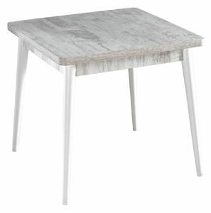 Hanah Home Étkezőasztal Antique White Flora Antik - Antik, Fehér