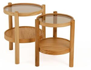 Hanah Home Nesting Table (2 darab) Tölgy Ekol 2 - Tölgy