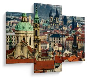 Kép - Prágai panoráma (90x60 cm)