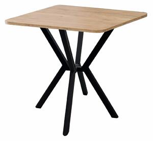 Hanah Home Dining Table Walnut Elma 70 - Walnut
