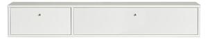 Fehér TV-állvány 136x22 cm Mistral – Hammel Furniture