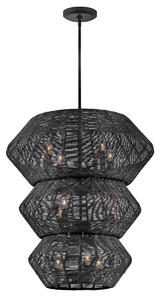 Quintiesse modern boho csillár luca fekete elsqn-luca-10p-bk-bk