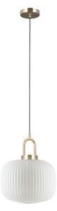 Italux modern függeszték fosse fehér opál arany itxpnd-408817-1hbrwh