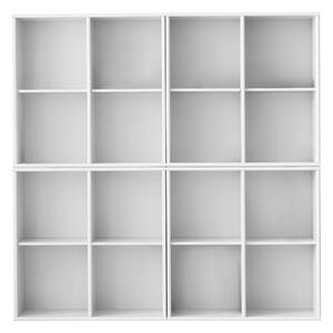 Fehér függő könyvespolc 70x70 cm Mistral – Hammel Furniture