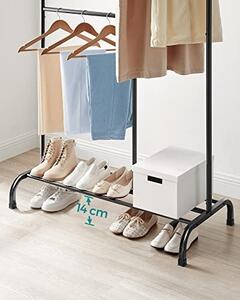 Fogas, Songmics, fekete, 105×50×195 cm