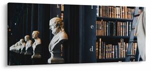 Kép - A könyvtárban (120x50 cm)