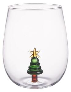 MERRY & JOY pohár, karácsonyfa 450 ml