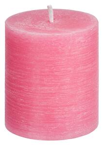 RUSTIC gyertya 8 cm, pink