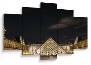 Kép - Louvre éjjel (150x105 cm)