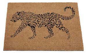 Leopard természetes kókuszrostból készült szőnyeg, 40 x 60 cm - Premier Housewares