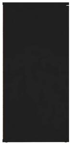 VidaXL fekete forgácslap tálalószekrény 160 x 36 x 75 cm