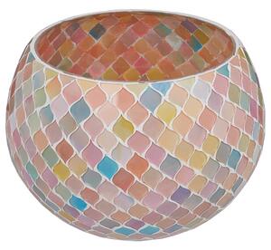 PASTEL LIGHTS mozaik mécsestartó Ø 18 cm