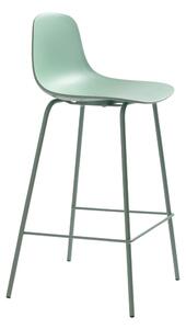 Világoszöld műanyag bárszék (ülésmagasság 67,5 cm) Whitby – Unique Furniture