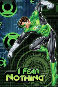 Művészi plakát Green Lantern - I fear nothing, (26.7 x 40 cm)
