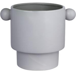 HANDLE kaspó, szürke 18 cm