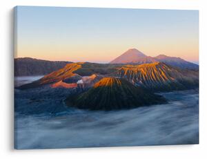 Kép a Bromo-hegyről Indonéziában (70x50 cm)