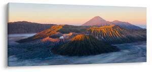 Kép a Bromo-hegyről Indonéziában (120x50 cm)