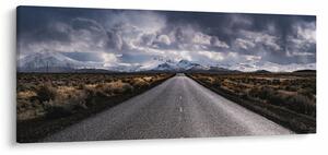 Az út képe a sivatagban (120x50 cm)