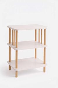 Hanah Home Lerakóasztal fehér Pk257 - Fehér